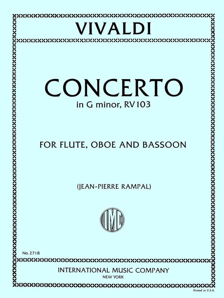 Concerto G Minor Rv 103 (Rampal)